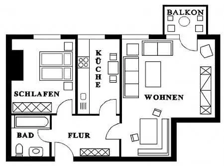 Апартаменты Residenz Am Badepark Nikolaus Бад-Гарцбург